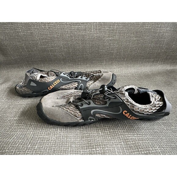 Calceus Men's Water Shoe Size 10.5 US / 45 Gray Pre owned - Picture 3 of 8